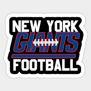 New York Giants Football Sticker